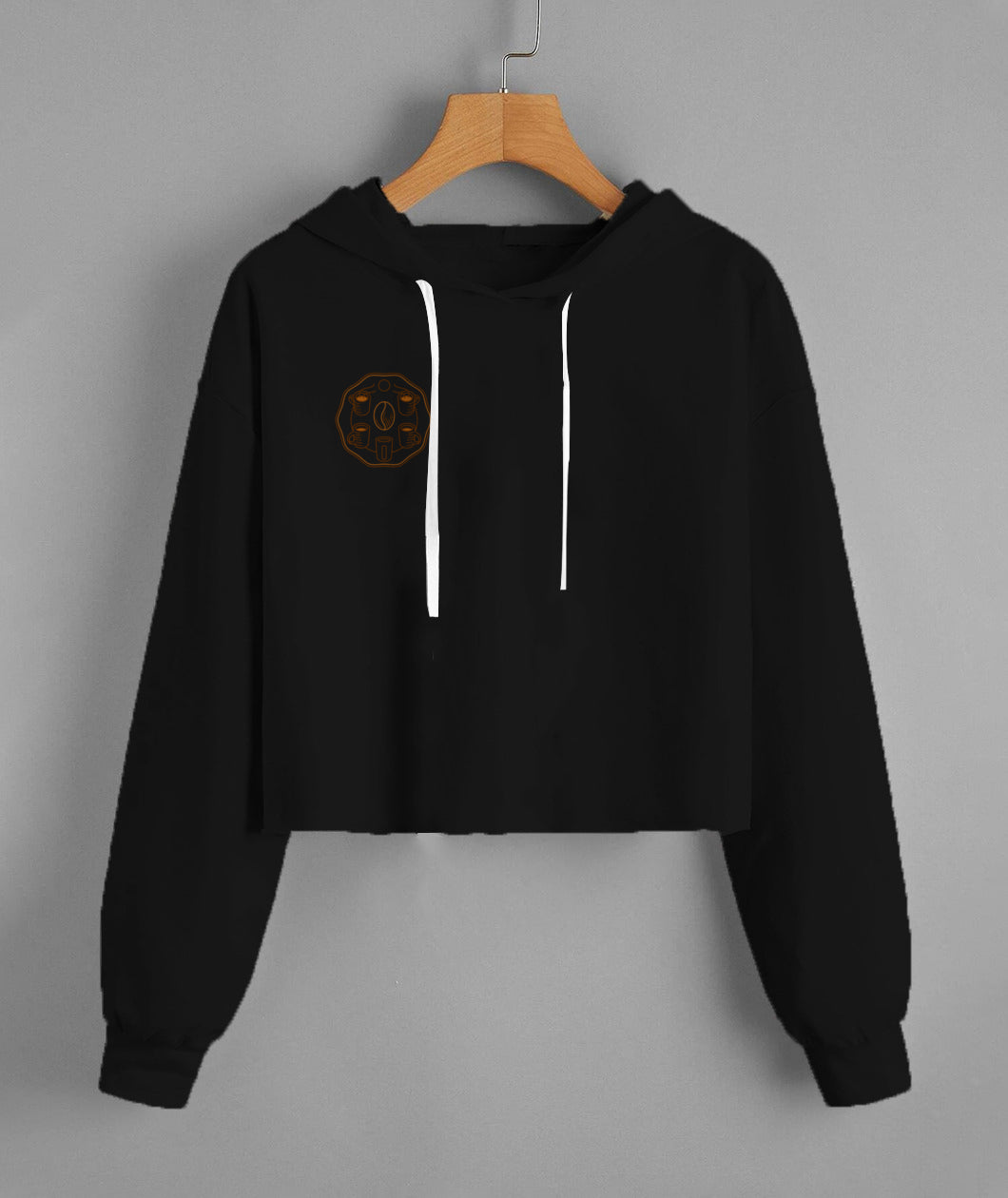 Lady'S Fleece Cropped Hoodie | Lane Seven LS12000