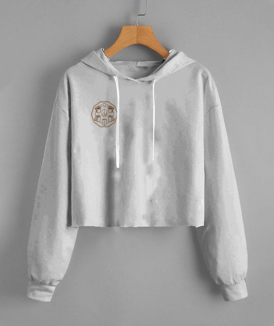 Lady'S Fleece Cropped Hoodie | Lane Seven LS12000