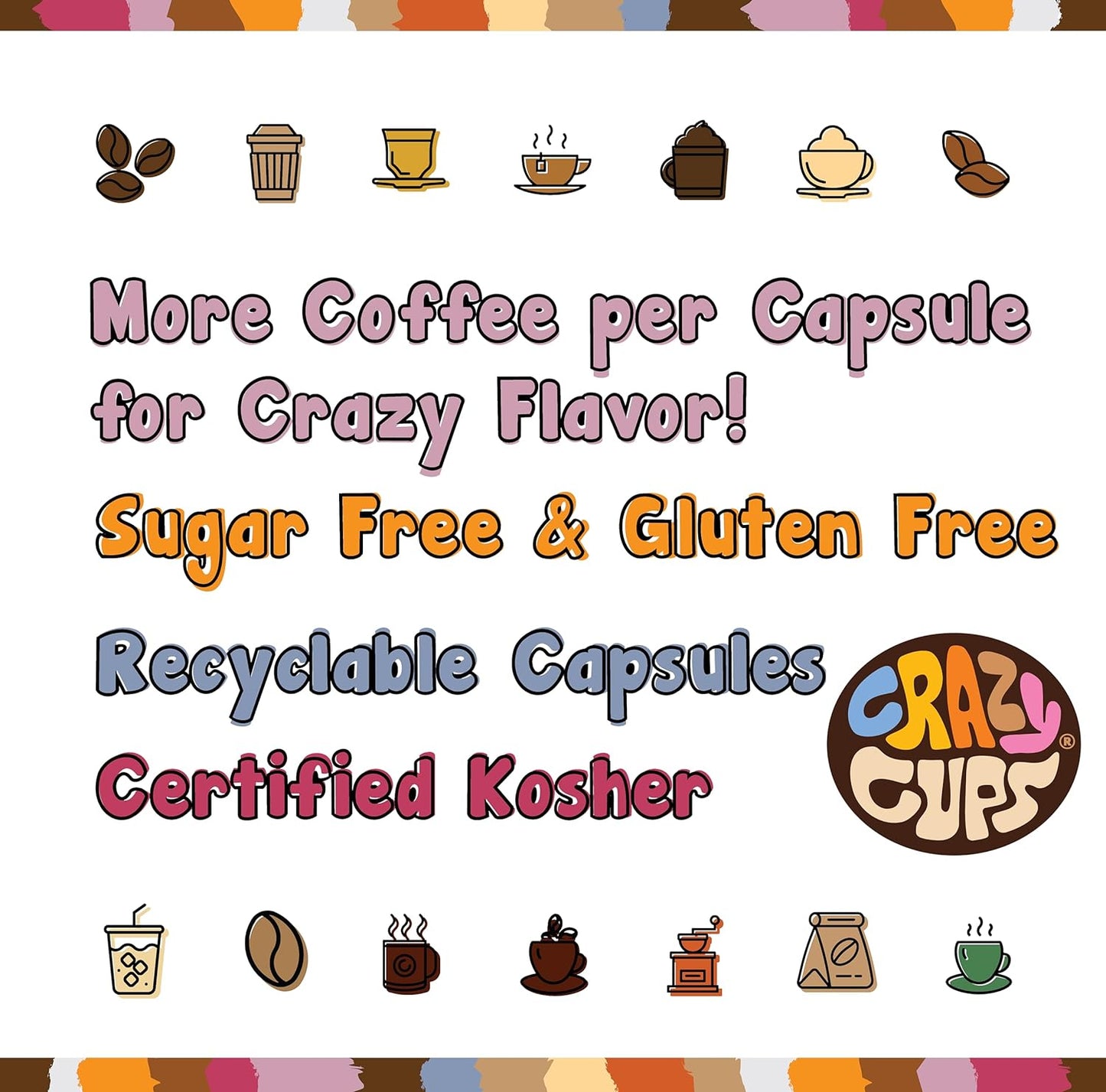 Flavored Coffee Pods for Single Serve Keurig K Cups Machines, Cinnamon French Toast, Hot or Iced Coffee, Recyclable Pods, 22 Count (Pack of 1)