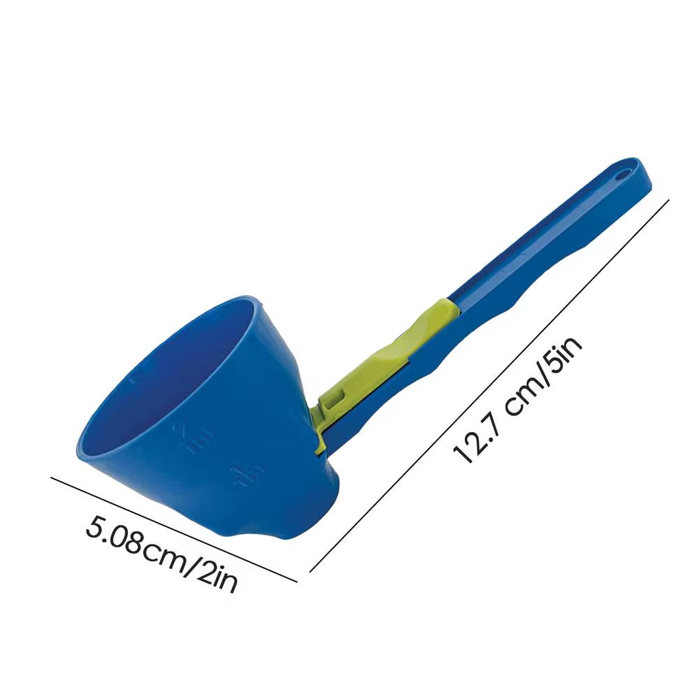 Measuring Spoon Funnel Creative Spill Proof Measuring Spoon Funnel Coffee Scoop Funnel Precise Funnel Scooper Kitchen Gadgets