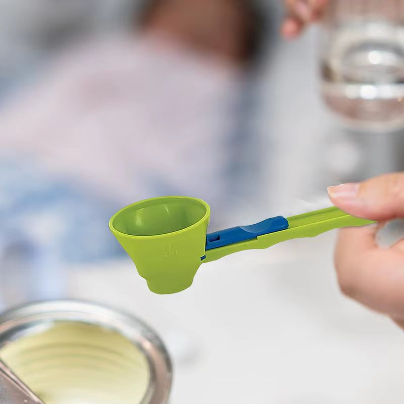 Measuring Spoon Funnel Creative Spill Proof Measuring Spoon Funnel Coffee Scoop Funnel Precise Funnel Scooper Kitchen Gadgets