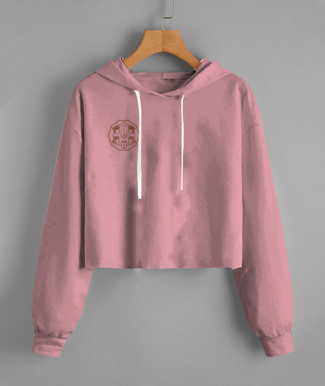 Lady'S Fleece Cropped Hoodie | Lane Seven LS12000