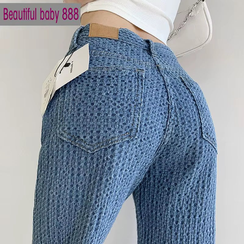 Vintage Y2K Women Jeans Ripped Baggy Boyfriend Jeans Women Summer 2021 Distressed Egirl Harajuku Wide Leg Skater Pants Trousers