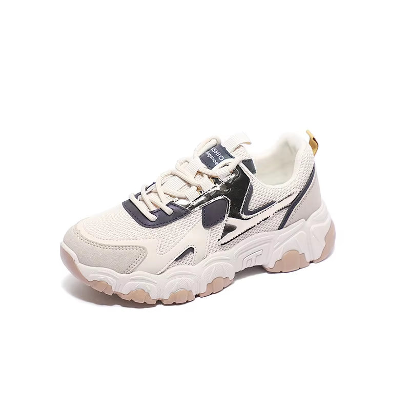 Shoes for Women Net Shoes Breathable Student White Shoes Female Daddy Shoes Female Sneakersft521