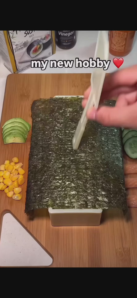 10 Pcs Sushi Maker Kit DIY Sushi Mold Press with Sushi Rice Roll Mold Sushi Maker Rice Roll Mold KC0473